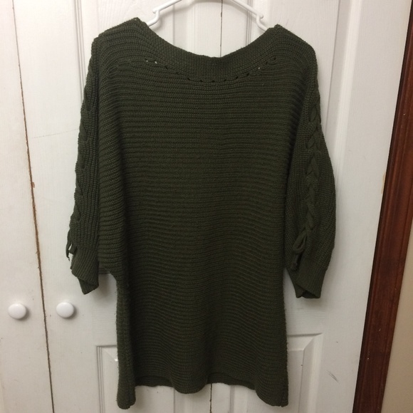 Siren Lily Sweaters - Siren Lily 1X Olive Green Sweater